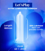 features of extra lubricated condom