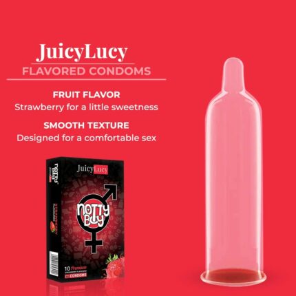 Strawberry Flavor Condom