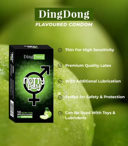 features of green apple condom