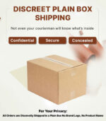 discreet packaging of chocolate flavor condom