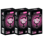 Multi Textured Condom Ribbed | Dotted | Contour