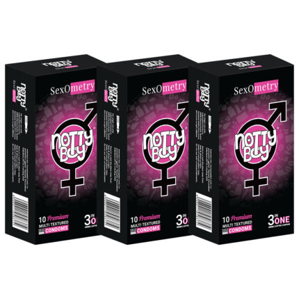 Multi Textured Condom Ribbed | Dotted | Contour