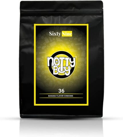 Banana Flavour Extra Thin Condoms – Pack of 36