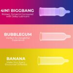 Assorted Mixed Non Flavor Condoms Pack