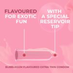 Bubblegum Flavor condom