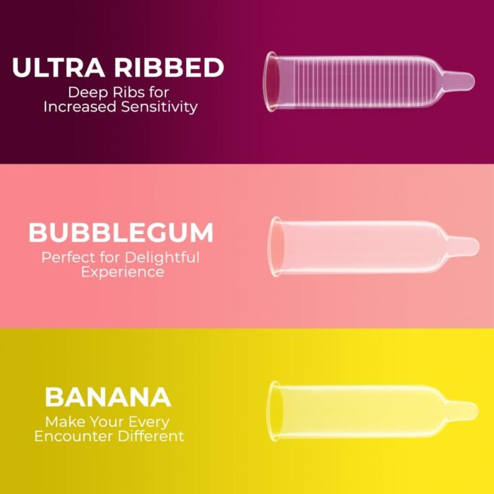 Mixed Variety Condoms Combo for Men