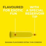 Banana Flavor condom