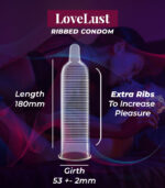 features of ribbed condom