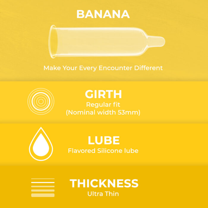Thin Banana Flavored