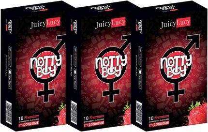 Strawberry Flavor Condom - 30 Count