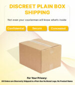Discreet packaging of banana condom