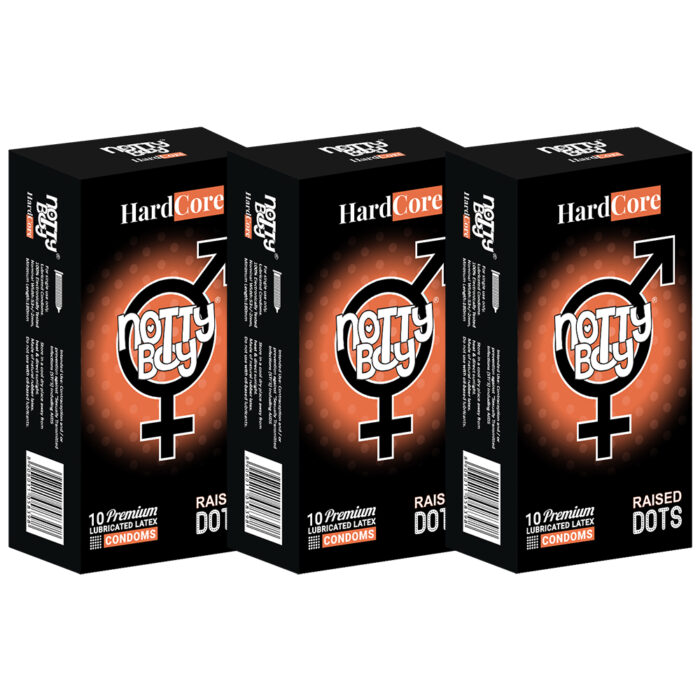 Raised Dots Condoms for Men - 30 Count