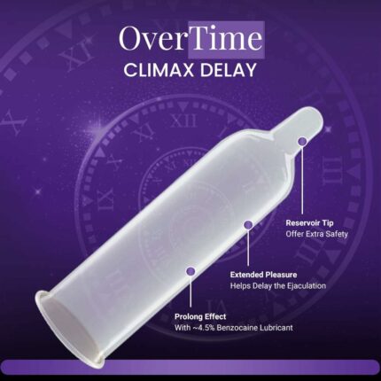 NottyBoy Over Time Condoms with Long Lasting Effect - 2000 Count Value Pack Condoms
