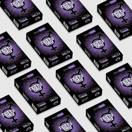 NottyBoy 1000 Condoms Pack Bulk - (Climax Delay)
